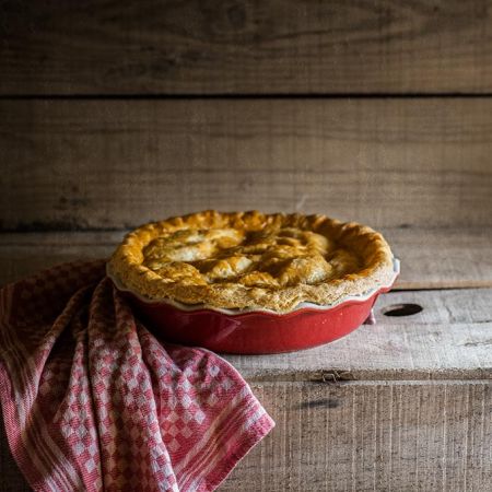 imagen de tarta de manzana americana apple pie