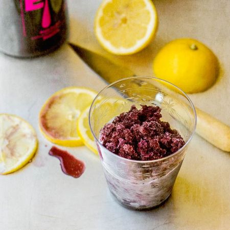 imagen de granizado de sangria