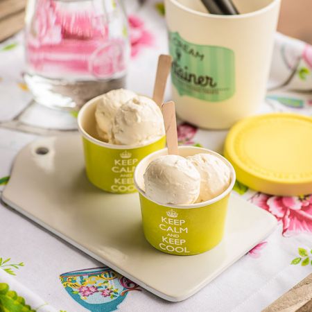 imagen de helado de creme fraiche
