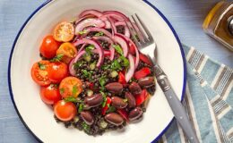 receta ensalada lentejas hortalizas crudas