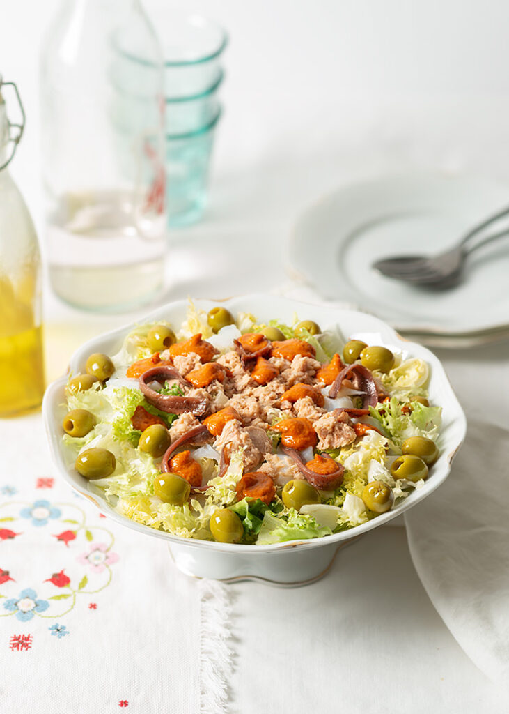 Xat Ensalada Tradicional Catalana Con Bacalao Recetas De Miriam