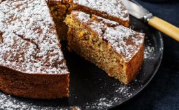 receta bizcocho naranja zanahoria
