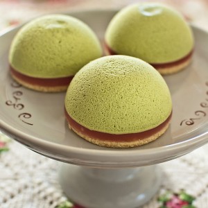 Pastelitos matcha