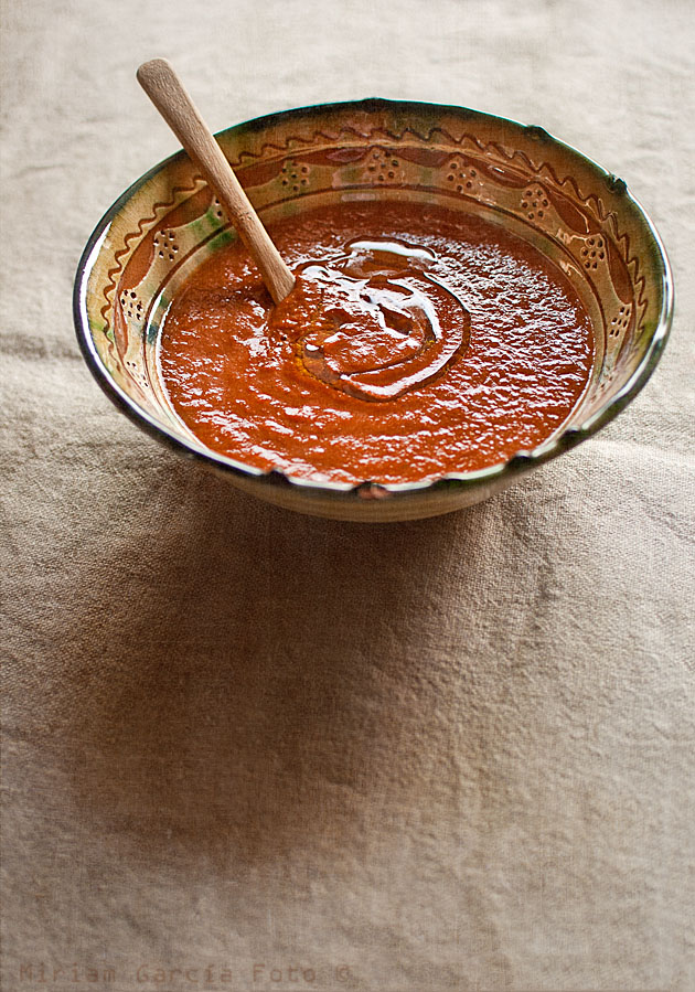Crema pimientos tomate
