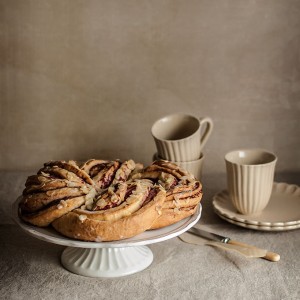 imagen de trenza de brioche italiana