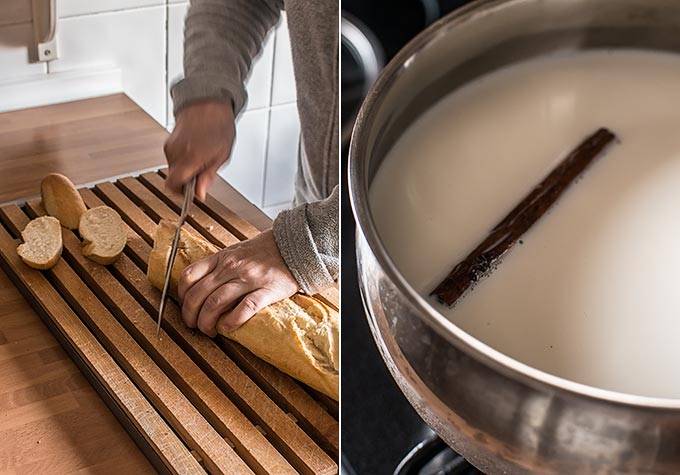 como hacer torrijas de leche