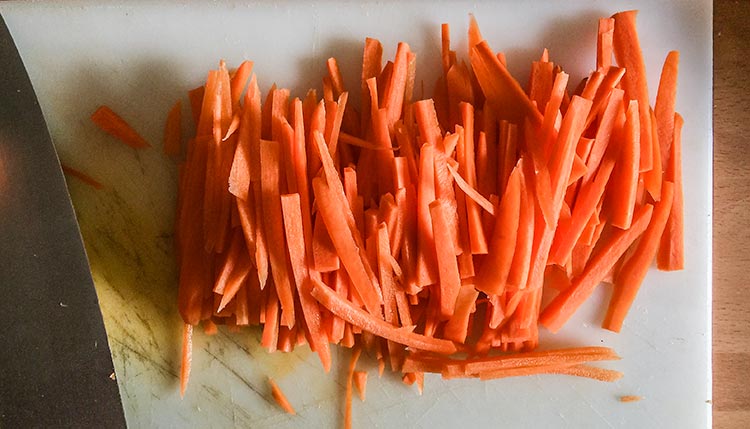 crema zanahorias vegana
