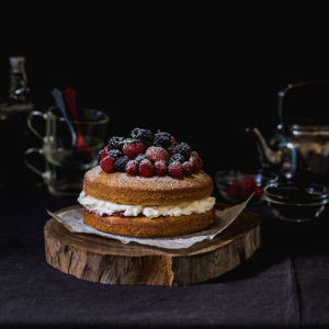 tarta victoria sponge cake