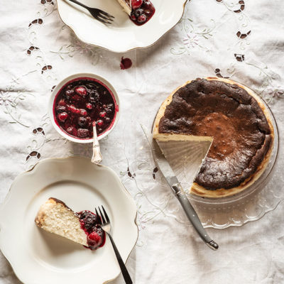 Tarta de queso de La Viña