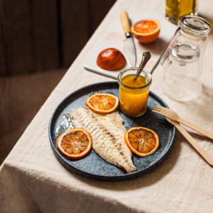 receta escabeche besugo naranja