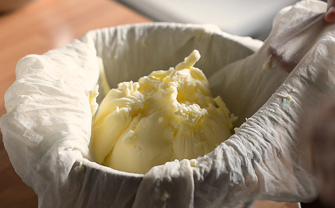 receta mantequilla casera