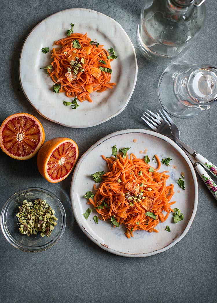 receta ensalada marroqui zanahoria
