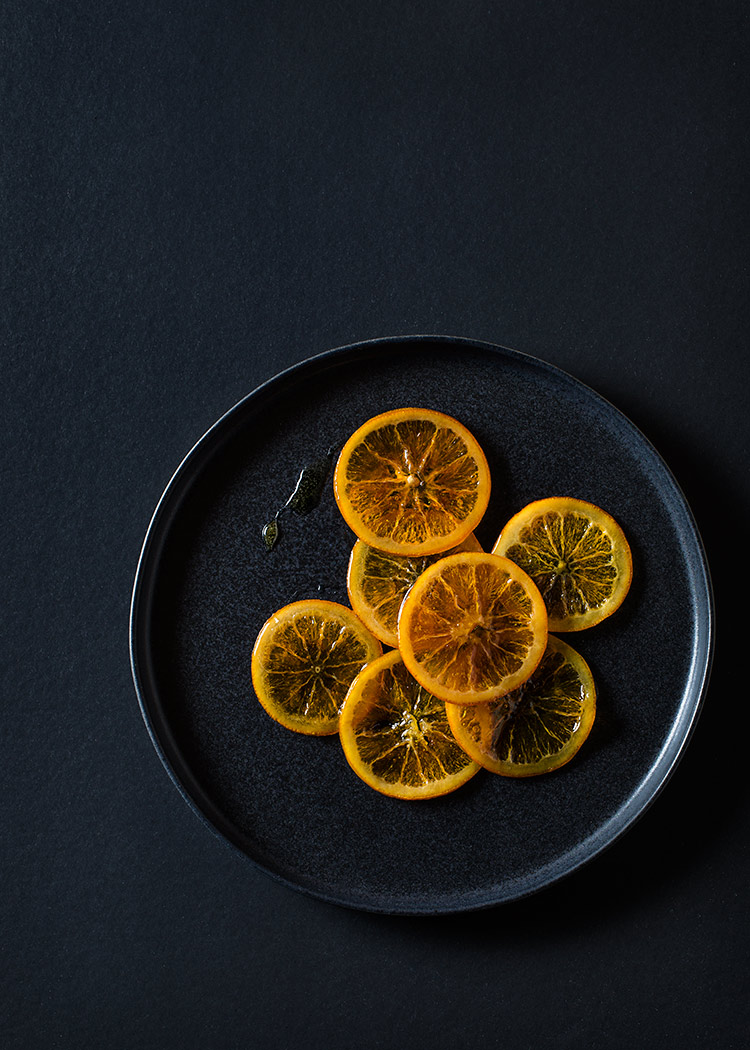 como hacer naranjas confitadas