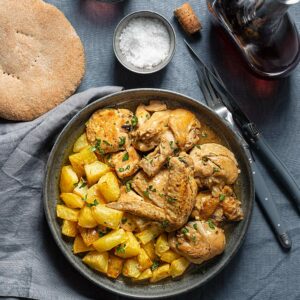 receta pollo ajillo tradicional