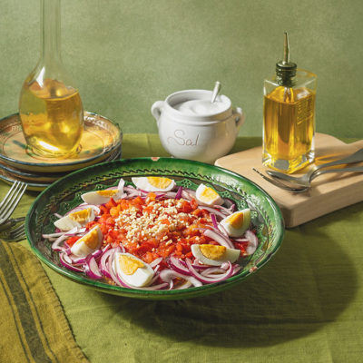 Receta de zorongollo extremeño, ensalada tradicional
