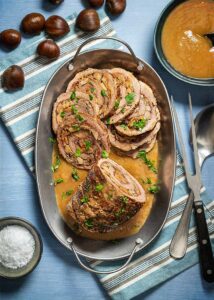 Aleta De Ternera Rellena Tradicional Con Setas Recetas De Miriam