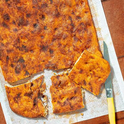 Torta de pimiento molido de Lorca