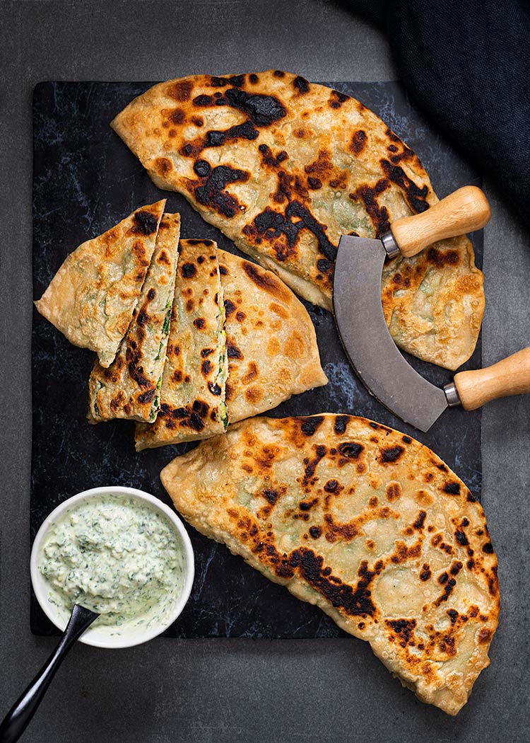 receta bolani empanadillas afganas sin horno