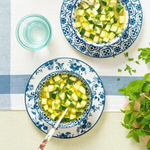 receta gazpacho pepino antigua