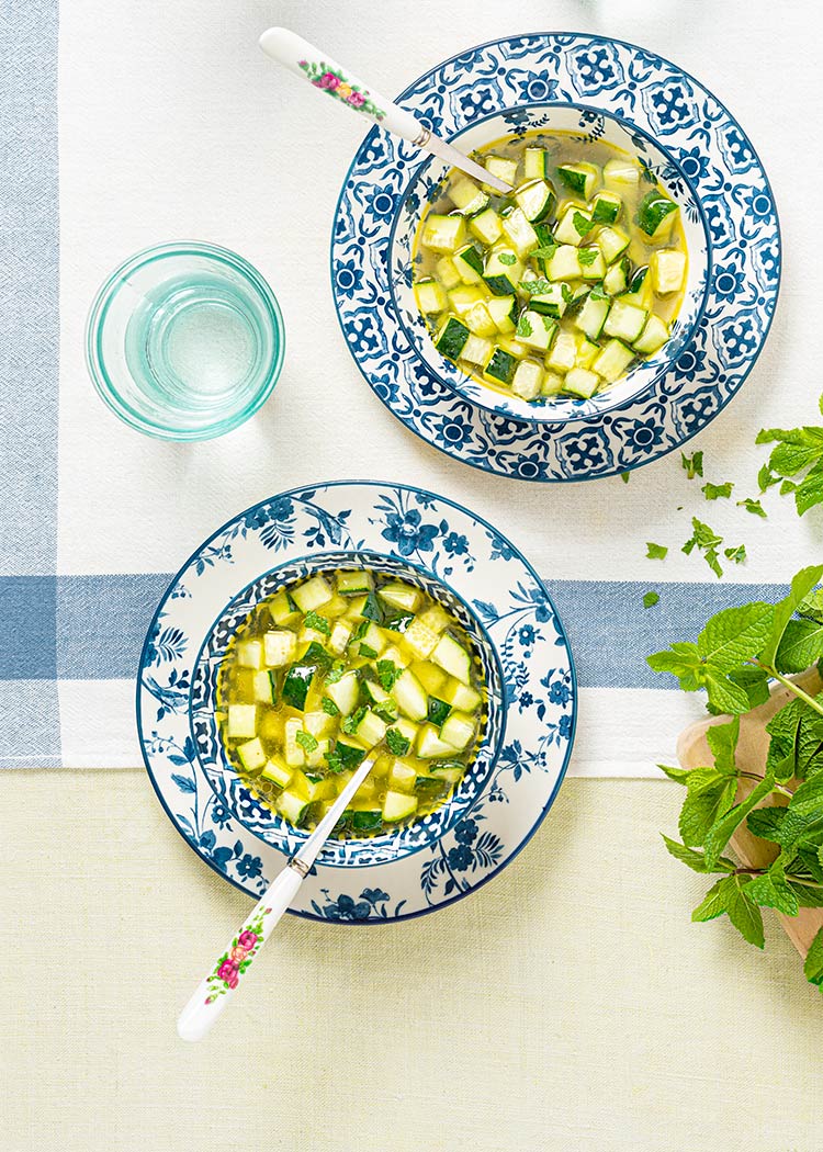 receta gazpacho pepino antigua