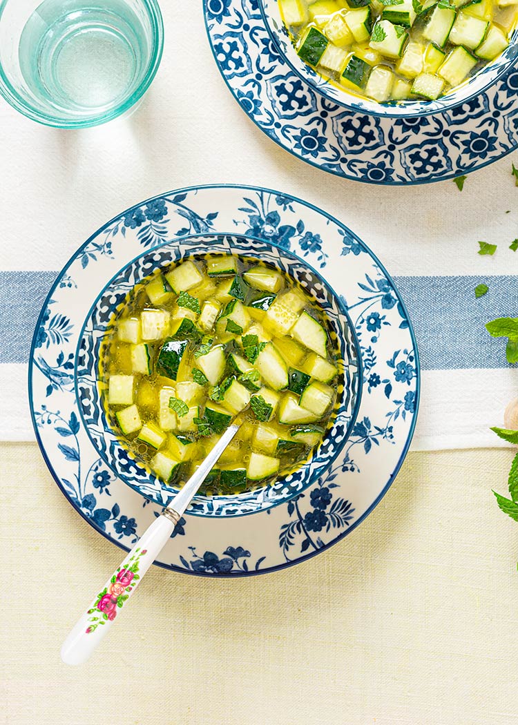 receta gazpacho pepino antigua