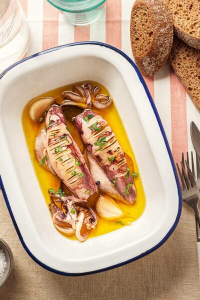 receta calamares aceite tipica almeria