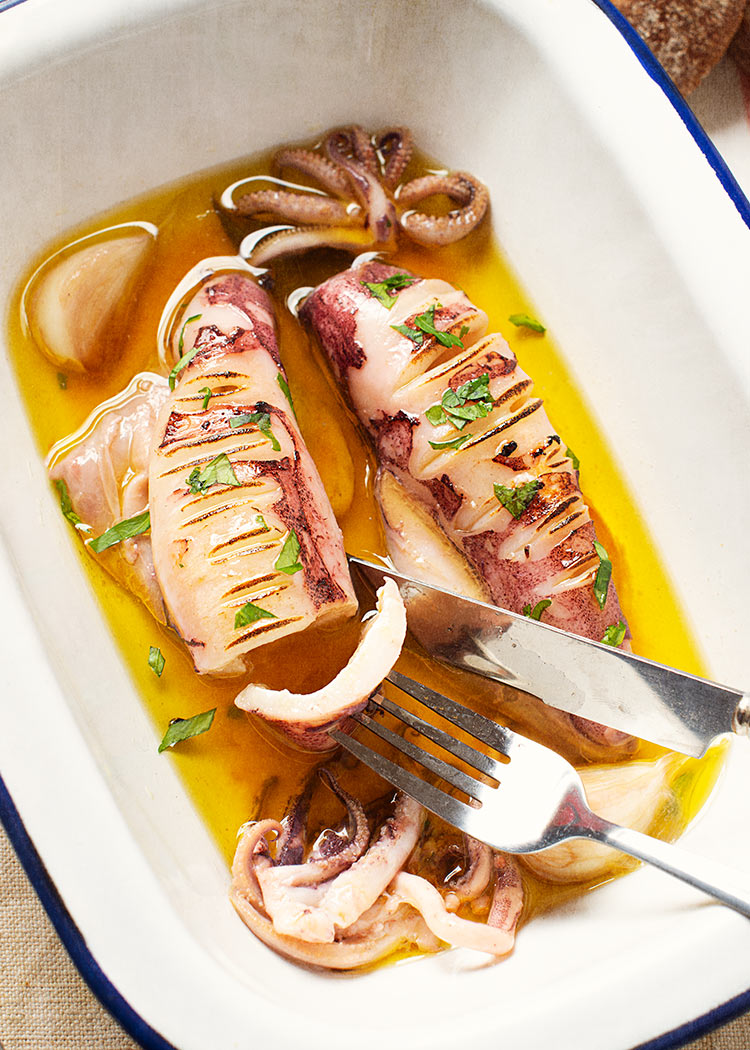 receta calamares aceite tipica almeria