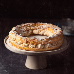 receta paris brest pastel masa choux