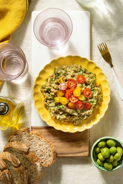 melitzanosalata moje griego berenjenas