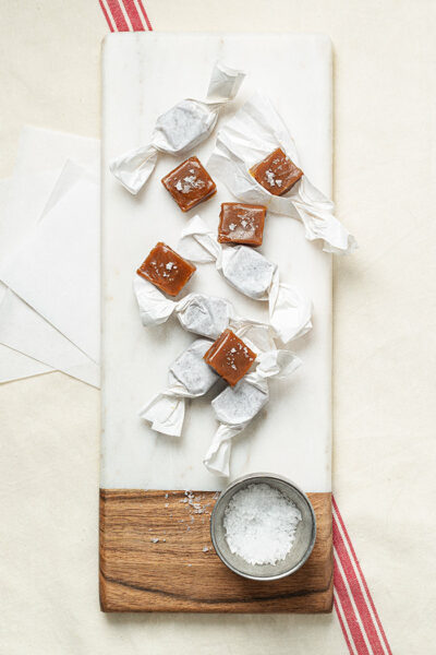 receta caramelos toffee miel