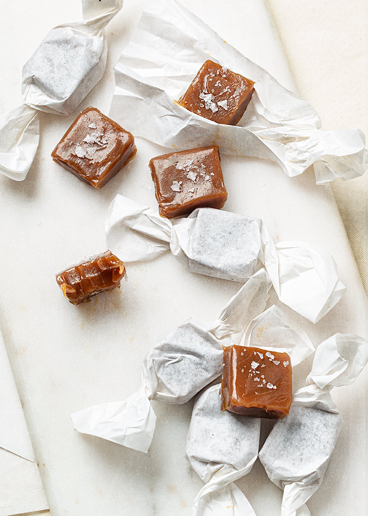 receta caramelos toffee miel