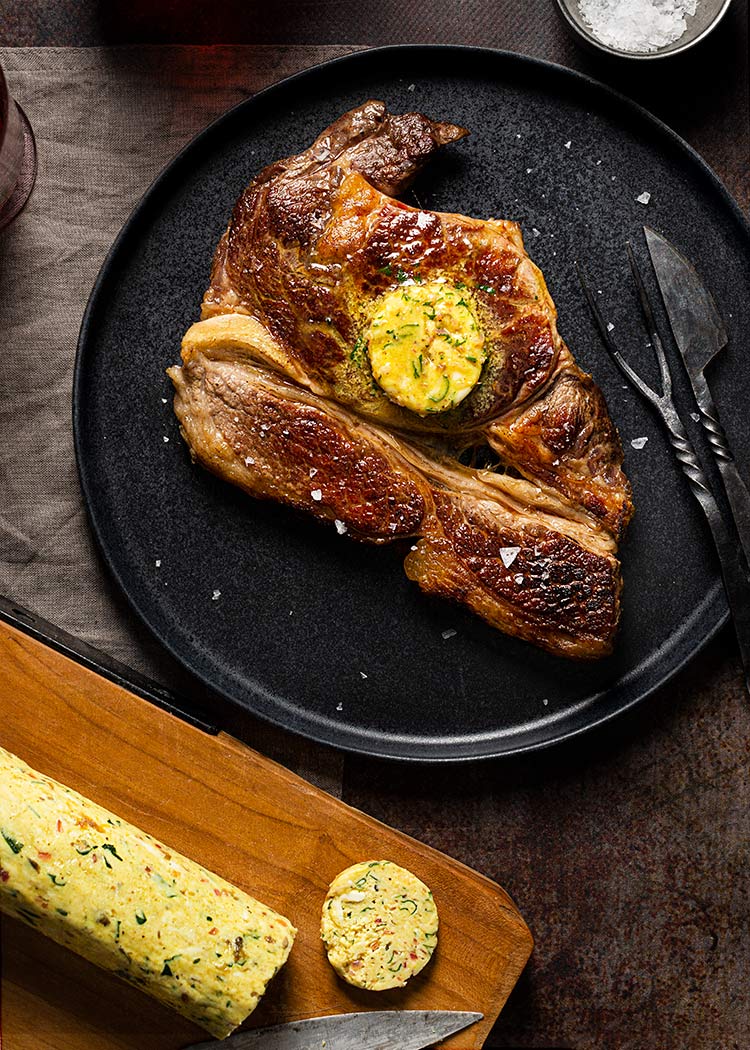 receta mantequilla cafe paris