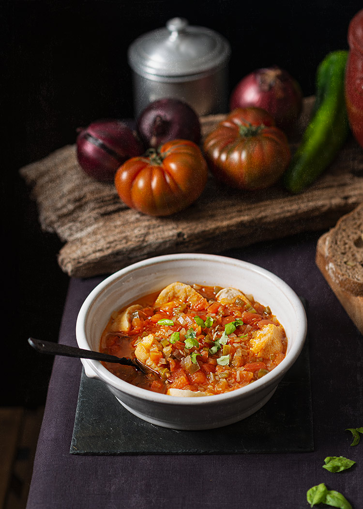 receta sopa tomate extremena