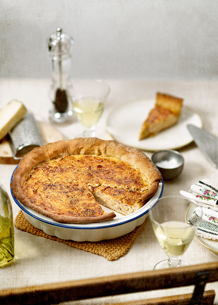 receta tarta cebolla alemana