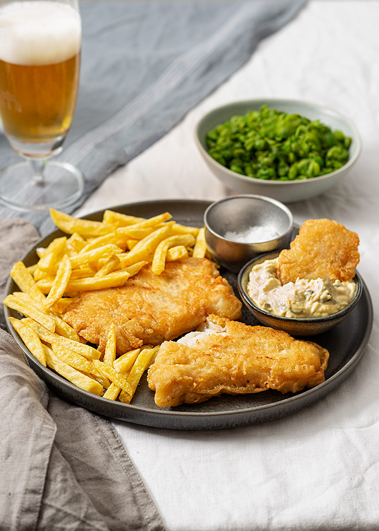 receta fish and chips pescado rebozado patatas fritas