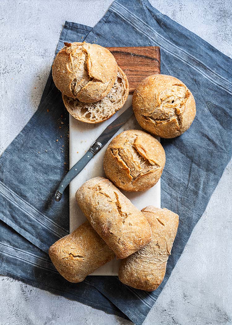 receta pan facil bocadillos
