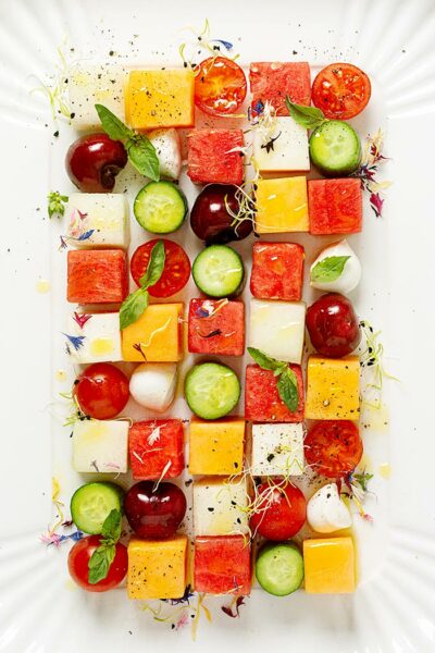 receta ensalada fruta verano cubitos