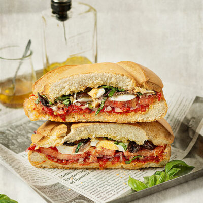 Pan bagnat, bocadillo francés de la Provenza