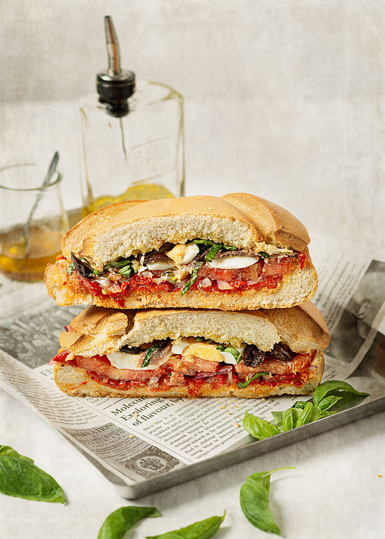 receta pan bagnat bocadillo frances provenza
