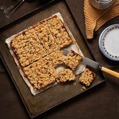 Barritas de avena y manzana
