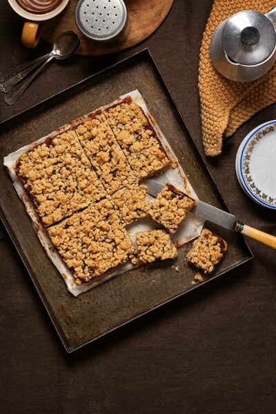 receta barritas avena manzana