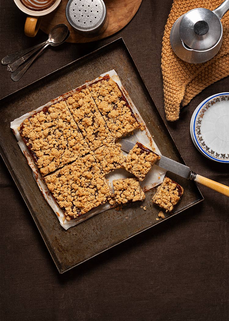 receta barritas avena manzana