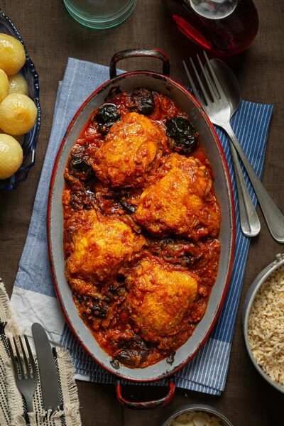 receta pollo ciruelas marjane satrapi