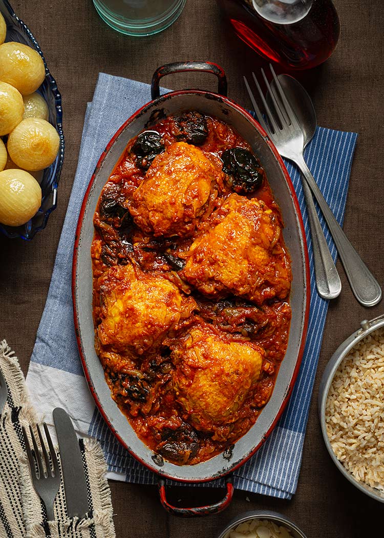 receta pollo ciruelas marjane satrapi