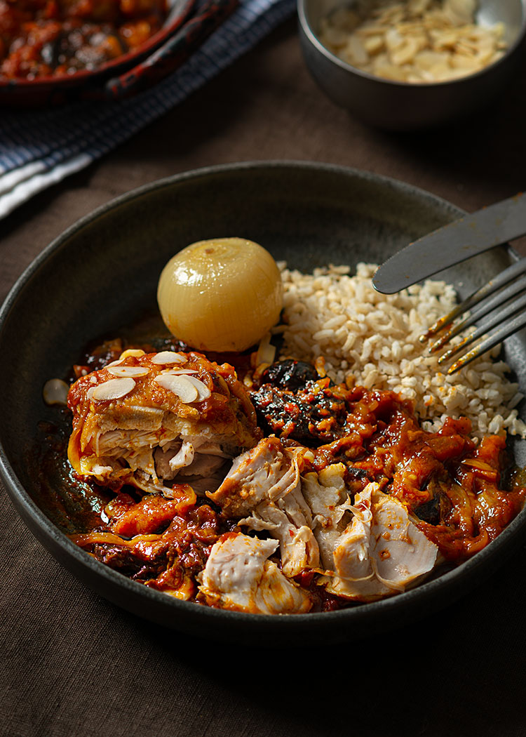 receta pollo ciruelas marjane satrapi